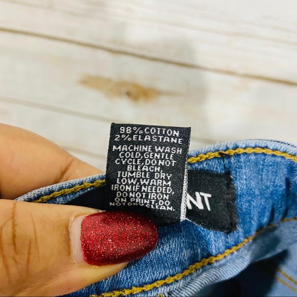 Permanent women’s high rise blue skinny jeans sz 0 - Picture 3 of 4